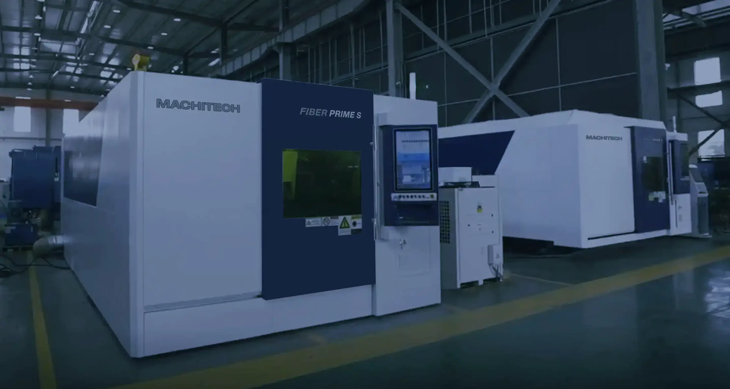 A Machitech fiber laser machine
