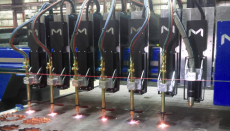 CNC Plasma table making multiple cuts