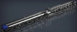système triple mandrin laser
